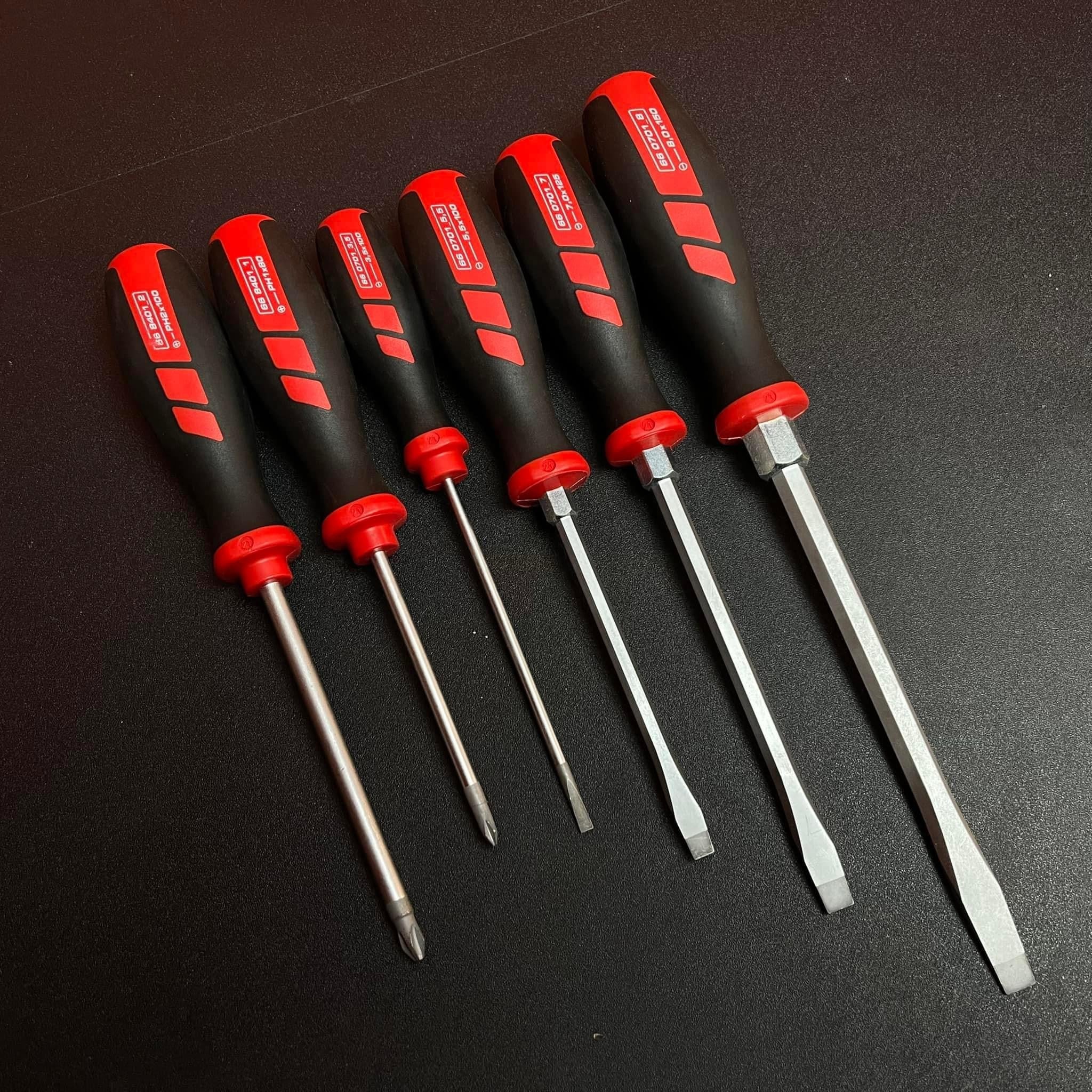 BỘ TUA VÍT 6 CÂY 2 CẠNH - 4 CẠNH HOLEX BỘ TUA VÍT 6 CÂY 2 CẠNH - 4 CẠNH HOLEX